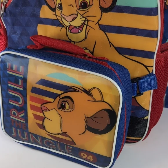 Disney Lion King Blue Backpack - Picture 6 of 13